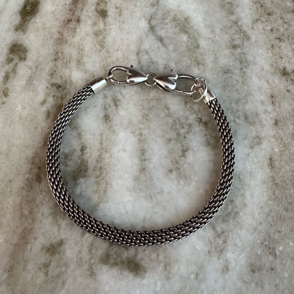 Brighton Beverly Glam Silver Charm Bracelet